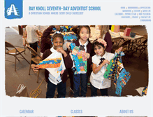 Tablet Screenshot of bayknollschool.org
